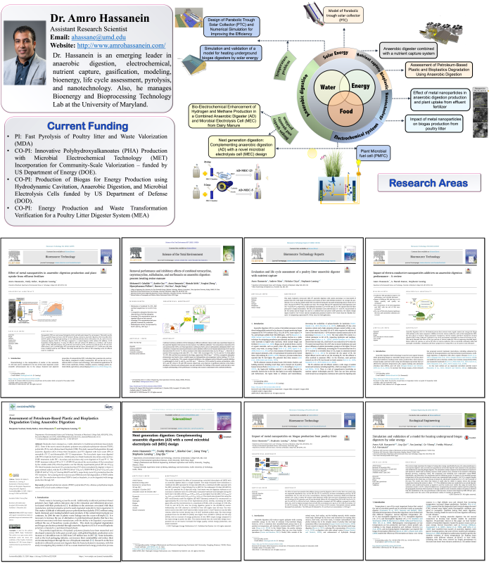 Dr Amro Hassanein Research Areas